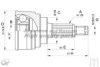 ASHUKI SK-020I Joint Kit, drive shaft